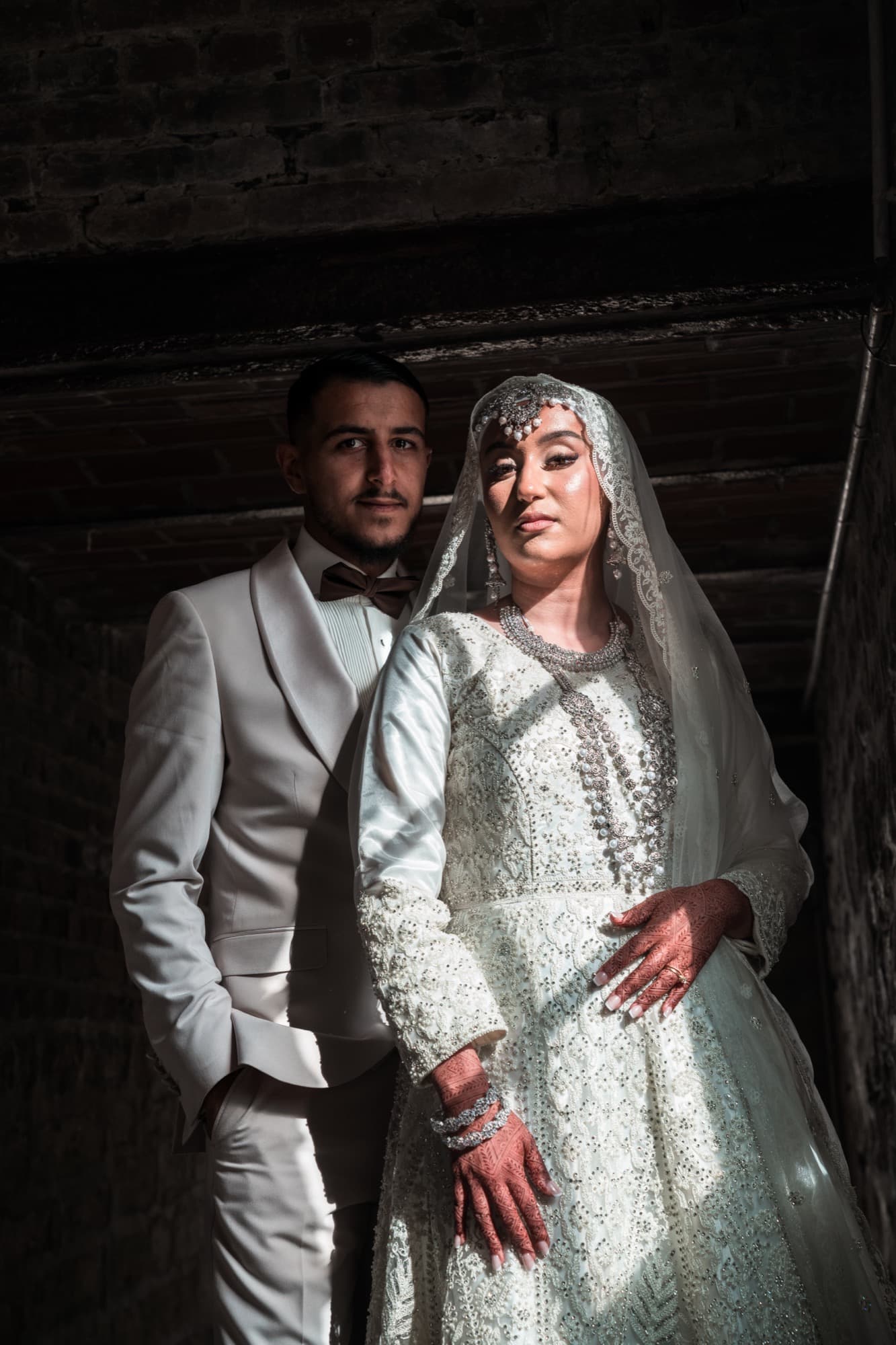 Photo de mariage spontanée et naturelle